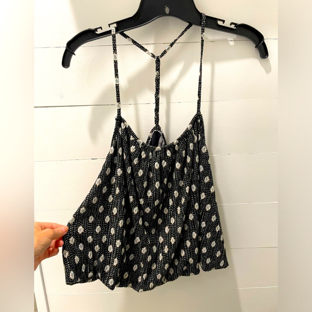 Anthropologie Lounge/sleepwear Polka Dot Top